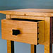 Side Table in English Oak and Cherry - detail